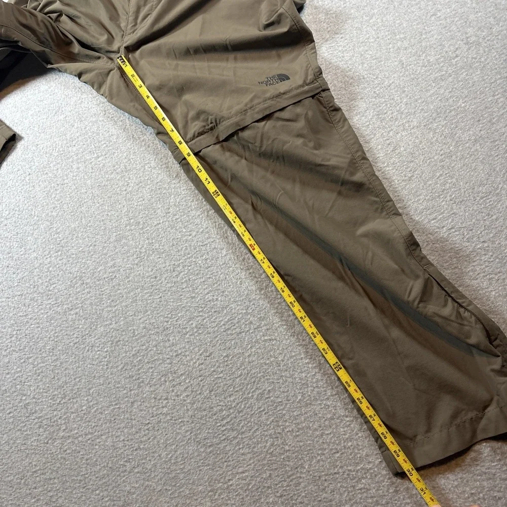 The North Face Pants Mens 38 (38x30)Brown Convertible Zip Off Hiking Outdoors